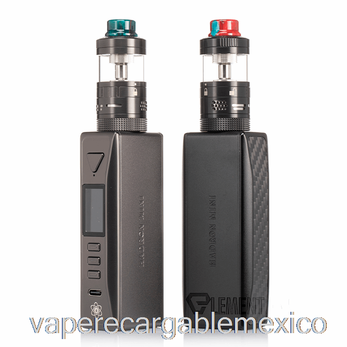 Vape Recargable Steam Crave Hadron Mini Dna100c 100w Kit De Inicio Meson - Gunmetal